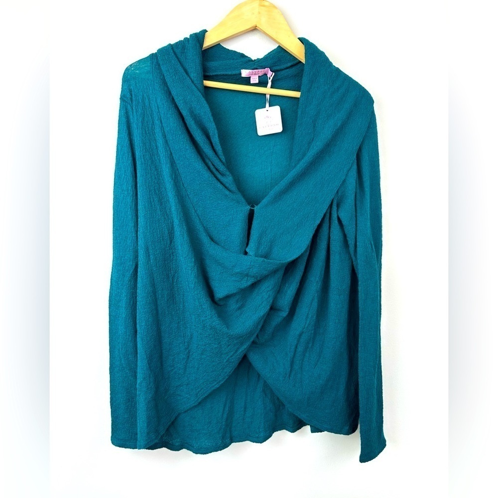 Calypso St. Barth Slaryn Tee in Malachite Large NWT